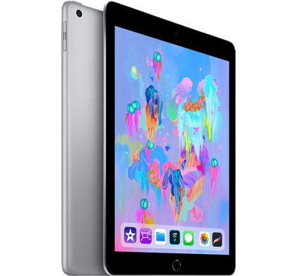 Afkorten Ananiver blozen Apple iPad (2018) 128GB Wifi Space Gray - Coolblue - Voor 23.59u, morgen in  huis