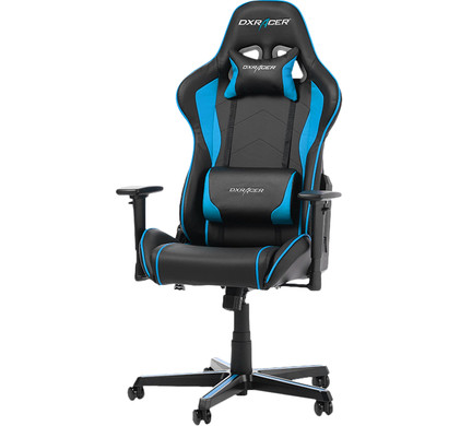 Gunst welzijn Oogverblindend DXRacer FORMULA Gaming Chair Zwart/Blauw - Coolblue - Voor 23.59u, morgen  in huis