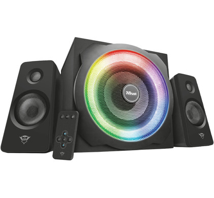 Zweet Vervelen Floreren Trust GXT 629 Tytan 2.1 RGB Pc Speaker Set - Coolblue - Voor 23.59u, morgen  in huis