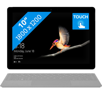 Microsoft Surface Go - 4 GB - 64 GB - Coolblue - Voor 23.59u 