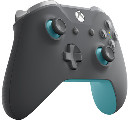 Xbox one s wireless best sale controller blue