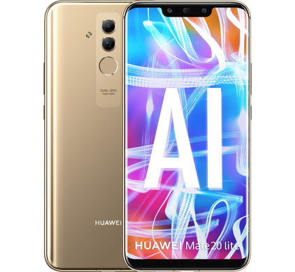 Architectuur Rond en rond inflatie Huawei Mate 20 Lite Goud - Mobiele telefoons - Coolblue