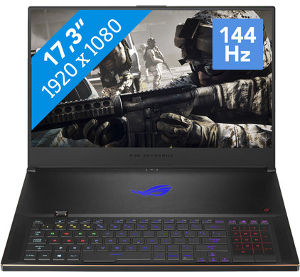 Asus ROG Zephyrus GX701GV-EV001T - GeForce RTX 2060, 16 GB RAM, 512 GB SSD, 17.3 inch