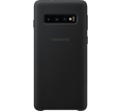 Samsung Galaxy S10 Silicone Back Cover Zwart - Coolblue Voor 23.59u, morgen in huis