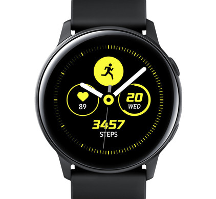 Samsung Galaxy Watch Active Zwart - Coolblue - Voor 23.59u, morgen in huis