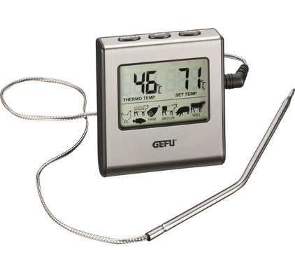 GEFU Digitale Braadthermometer Tempere met Timer