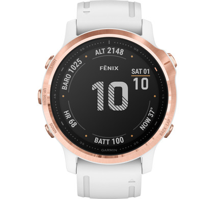 Garmin Fenix 6S Pro - Wit - 42 mm