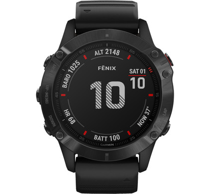 Garmin Fenix 6 Pro - Zwart - 47 mm