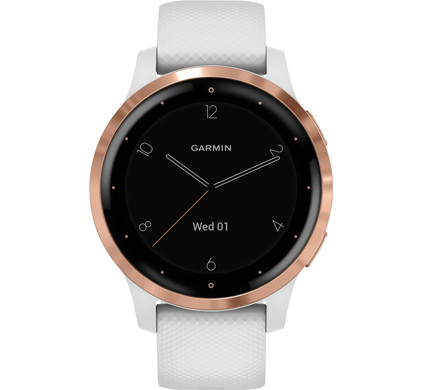 Garmin 4S Rose Gold/White 40mm - Coolblue - Before 23:59,