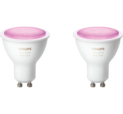 Philips Hue White and Color GU10 Bluetooth Pack - Coolblue - morgen in