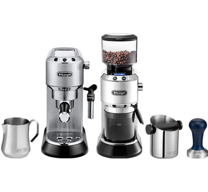 De Longhi EC685MPACK Barista Pack Dedica Silver