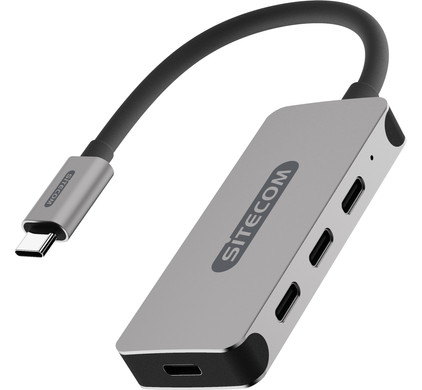 Sitecom Usb C To Usb C Hub Port Gbps Coolblue Voor U Morgen In Huis