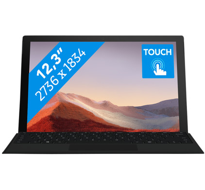 Microsoft Surface Pro 7 - i5 - 8 GB - 256 GB Zwart