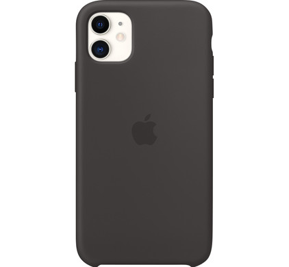 Apple Iphone 11 Silicone Back Cover Zwart Coolblue Voor 23 59u Morgen In Huis