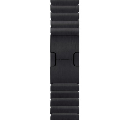 Apple Watch 42 44 45mm Link Bracelet Space Black Coolblue