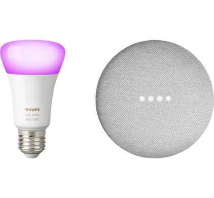 google nest mini white philips hue white and color e27 single light bluetooth coolblue before 23 59 delivered tomorrow