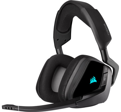 Corsair Void RGB Elite Draadloze Gaming Headset PC/PS4/PS5 Carbon/Zwart