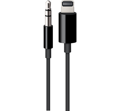 Herkenning leeg Weekendtas Apple Lightning to 3.5mm Audio Cable - Coolblue - Voor 23.59u, morgen in  huis