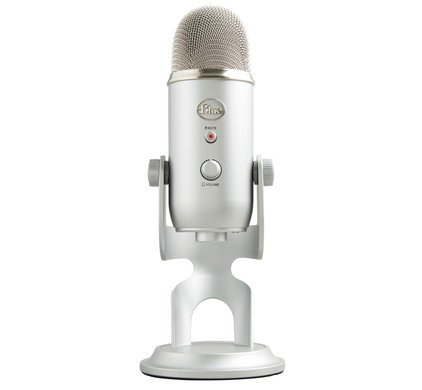 wenkbrauw Discreet verkoper Blue Yeti Silver - Coolblue - Voor 23.59u, morgen in huis