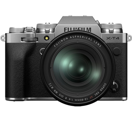 Fujifilm X-T4 Zilver + XF 16-80mm f/4 R OIS WR