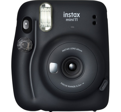Fujifilm Instax Mini Charcoal Gray - Coolblue - Before 23:59, delivered tomorrow