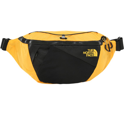 orange north face bum bag