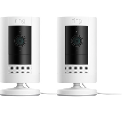 Ring Stick Up Cam Plug-In Wit Duo pack