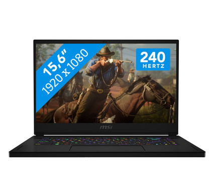 MSI GS66 10SF-417NL - GeForce RTX 2070 Super Max-Q, 32 GB RAM, 2 TB SSD, 15.6 inch (240 Hz)