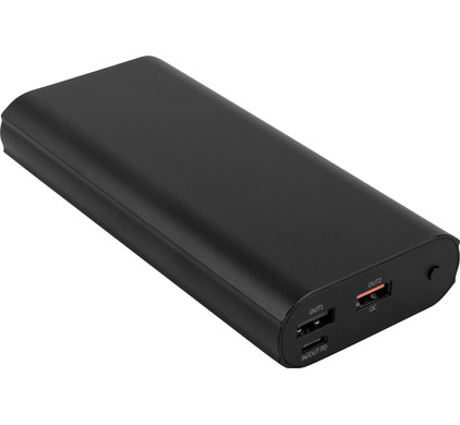 BlueBuilt Powerbank 20.000 mAh Power Delivery 3.0 + Quick Charge 3.0 Zwart