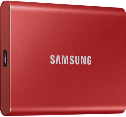 Samsung T7 Portable SSD 2TB Rood