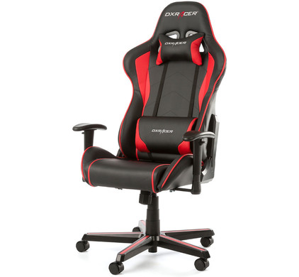 DXRacer FORMULA Gaming Chair Zwart/Rood