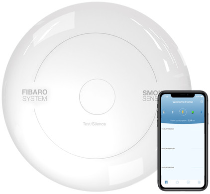 Fibaro Smoke Sensor (2 jaar) - Werkt met Toon