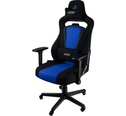 Nitro Concepts E250 Gaming Chair Black Blue Coolblue Before 23 59 delivered tomorrow