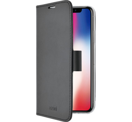 wastafel Carry Hiel Azuri Wallet Magneet Apple iPhone X Book Case Zwart - Coolblue - Voor  23.59u, morgen in huis
