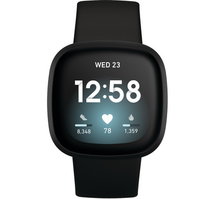 Fitbit Versa 3 Zwart