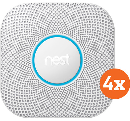 Google Nest Protect V2 Netstroom 4-Pack