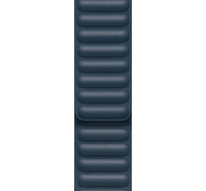 Apple 44mm Baltic Blue Leather Link - M/L