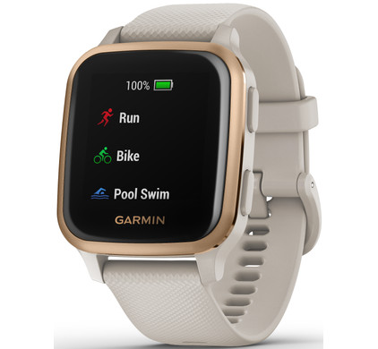 Garmin Venu Sq Music Goud/Beige