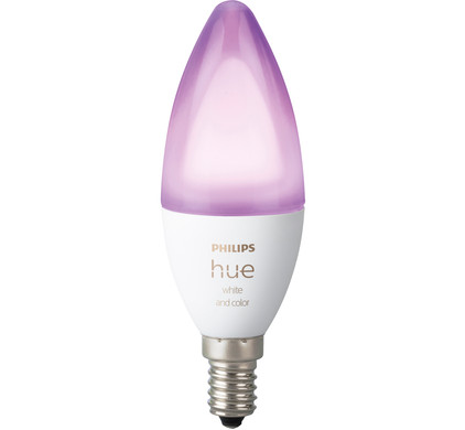 Hue White and E14 Bluetooth Losse Lamp - Coolblue Voor 23.59u, morgen in huis