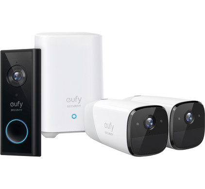 Eufycam 2 Pro Duo Pack + Video Doorbell Battery