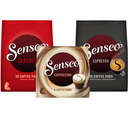 Senseo Variatiedoos Classic, Espresso en Cappuccino