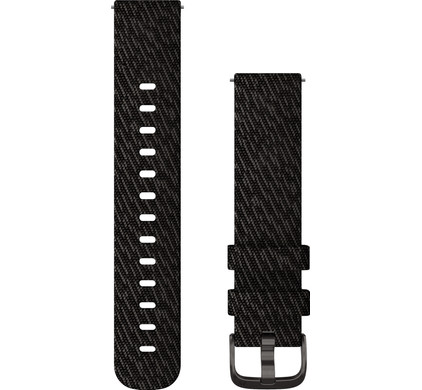 Garmin Nylon Bandje Zwart 20mm Coolblue Voor 23.59u morgen in huis