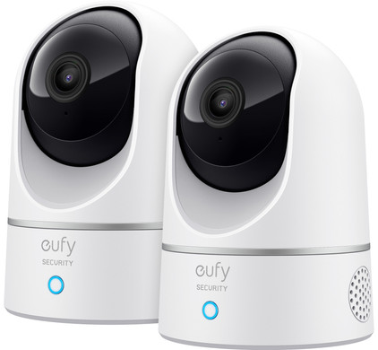 Eufy by Anker Indoor Cam 2K Pan & Tilt Duo Pack