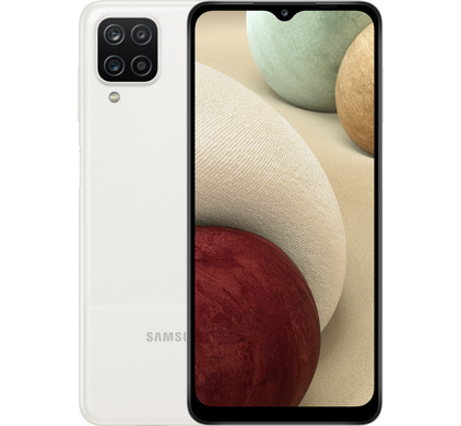 tumor hop ik ontbijt Samsung Galaxy A12 64GB Wit - Coolblue - Voor 23.59u, morgen in huis