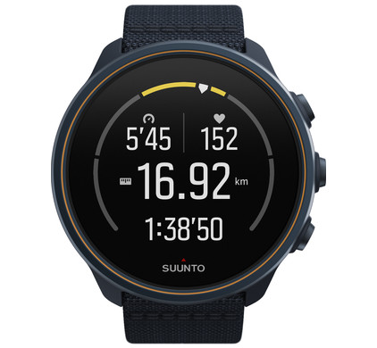 Suunto 9 Baro Titanium Blauw