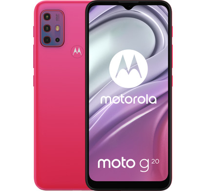 Tochi boom synoniemenlijst Diagnostiseren Motorola Moto G20 64GB Roze - Coolblue - Voor 23.59u, morgen in huis