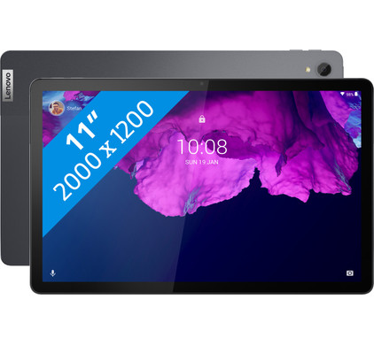 Lenovo Tab P11 Plus 128GB WiFi Gray - Tablets - Coolblue