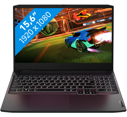 Lenovo IdeaPad Gaming 3 15ACH6 82K200AVMH - GTX 1650 Ti, 16 GB RAM, 512 GB SSD, 15.6 inch scherm