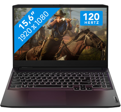 Lenovo IdeaPad Gaming 3 15ACH6 82K200AWMH - RTX 3050 Ti, 16 GB RAM, 512 GB SSD, 15.6 inch 120 Hz scherm