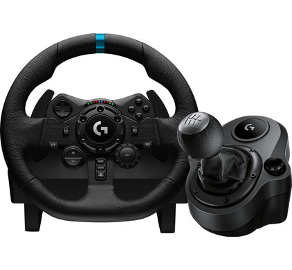 Logitech G923 Trueforce voor PlayStation en PC + Logitech Driving Force Shifter